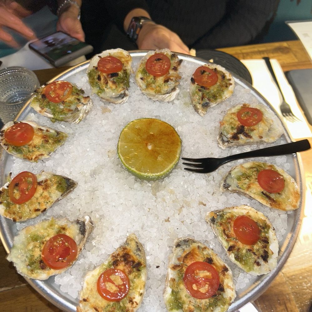 Incanto - Peston Rockefeller oysters - Pizza Near Me - Houston, Texas