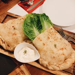 Tus' Clay Pots & Skillets - BLT Calzone
