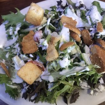 The Old Bank - We added side salad to burger. Best choice ever. - Sports Bars Near Me - Russellville, Arkansas The Old Bank - We added side salad to burger. Best choice ever. - Sports Bars Near Me - Russellville, Arkansas