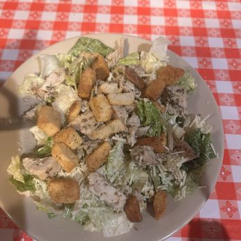 Gianni's Pizza - Classic Caesar Salad + chicken - Italian Near Me - Monterey, California