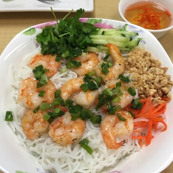 Tasty Pho - Shrimp vermicelli! - Vietnamese Near Me - Vista, California