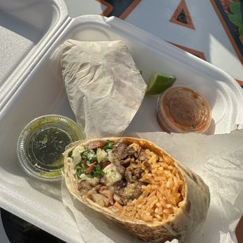 Cali Street Tacos - Steak burrito - Tacos Near Me - Spring Hill, Florida