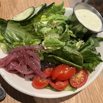 Tupelo Honey Southern Kitchen & Bar - Side salad (yummy pickled onion) - Southern Near Me - Des Moines, Iowa Tupelo Honey Southern Kitchen & Bar - Side salad (yummy pickled onion) - Southern Near Me - Des Moines, Iowa