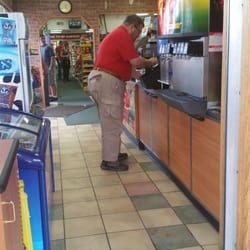 Subway - Right off I-71 Inside a BP has station.