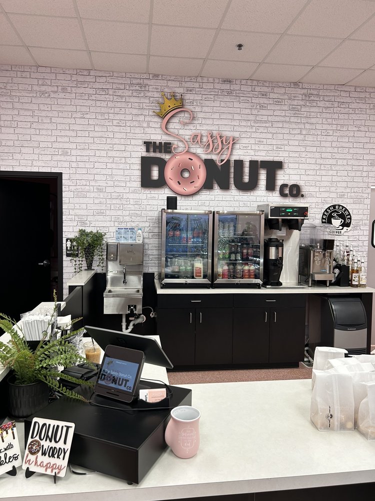 The Sassy Donut Logo