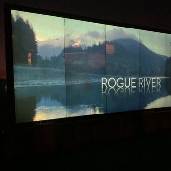 Pacific Reef - My photo of movie screen on lawn in back of motel. Movie shows the Rogue River. - Resorts Near Me - Gold Beach, Oregon Pacific Reef - My photo of movie screen on lawn in back of motel. Movie shows the Rogue River. - Resorts Near Me - Gold Beach, Oregon