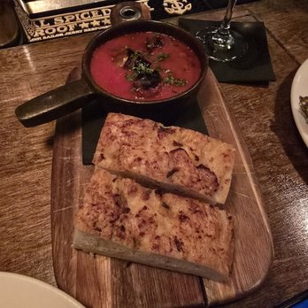 Crumb & Spigot - Medjool dates served in marinara - New American Near Me - Chagrin Falls, Ohio