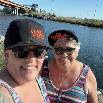 Vibe Cannabis - My mom and I wearing our cute lil matching outfits and our brand new BOMB hats.. - Cannabis Dispensaries Near Me - Stockton, California Vibe Cannabis - My mom and I wearing our cute lil matching outfits and our brand new BOMB hats.. - Cannabis Dispensaries Near Me - Stockton, California
