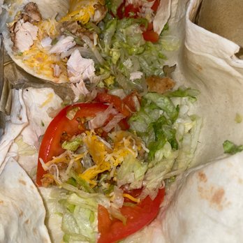 Buffalo Wild Wings - no lettuce or tomato on a chicken wrap and instead get all lettuce and tomato, hardly any chicken. - Sports Bars Near Me - Lansing, Michigan
