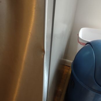 Simply Moving - Dented fridge - Movers Near Me - Bronx, New York Simply Moving - Dented fridge - Movers Near Me - Bronx, New York