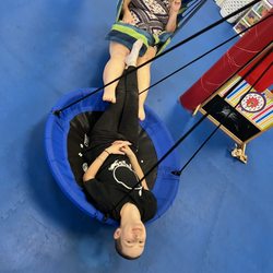We Rock the Spectrum - Hammock Chair and Saucer Swing