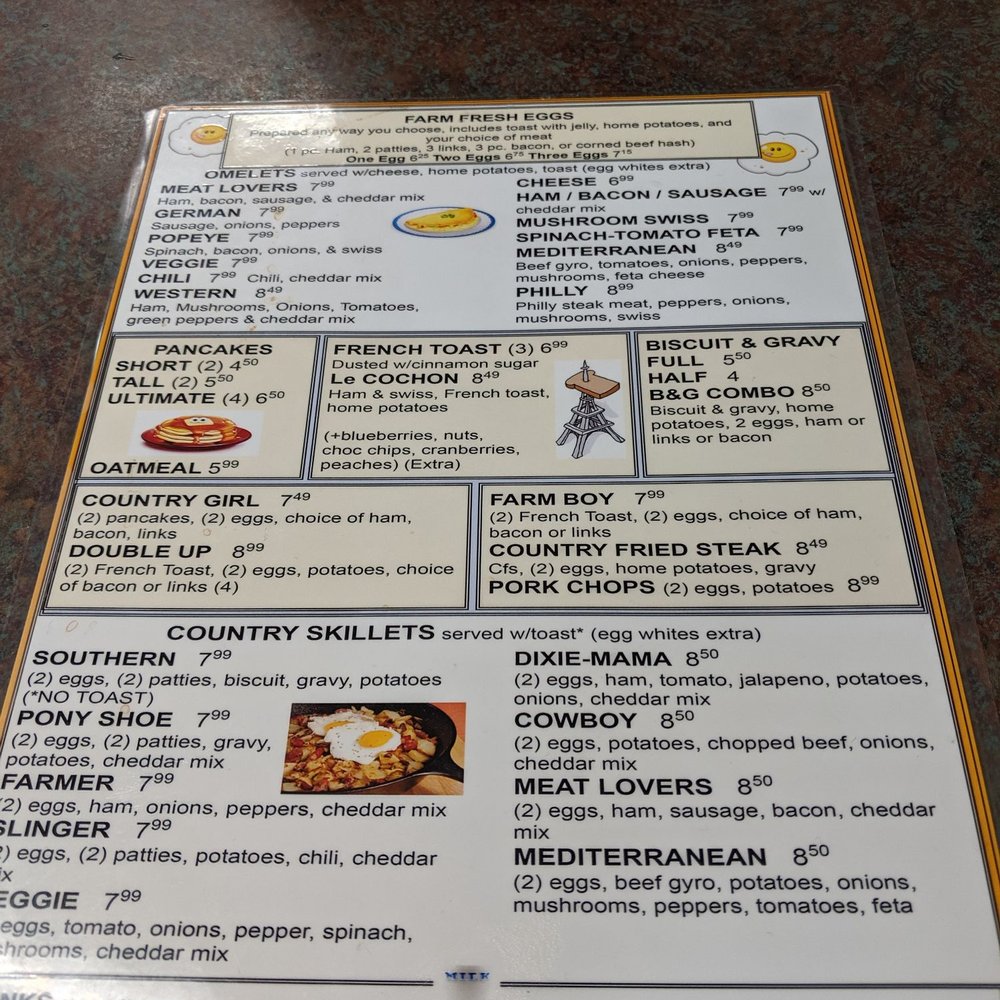Affton Diner - Menu look tasty? Too bad, you'll never get service to even try it. - Breakfast & Brunch Near Me - Saint Louis, Missouri