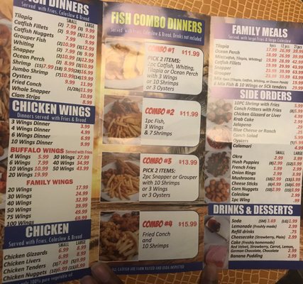 Menu photo 1 Hook Seafood and Wings Deerfield Beach, FL