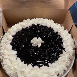 Mt Hood Pie - Blueberry cream