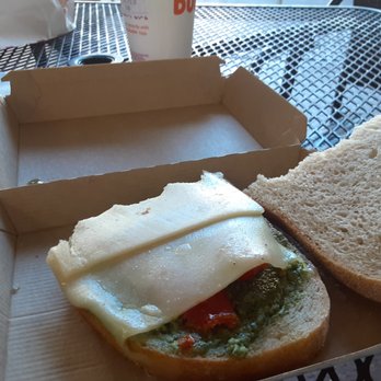 Dunkin' - a sandwich in a box on a table - Donuts Near Me - Lauderdale By The Sea, Florida Dunkin' - a sandwich in a box on a table - Donuts Near Me - Lauderdale By The Sea, Florida