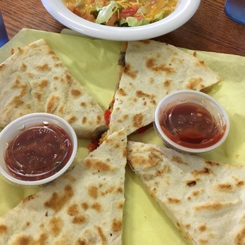 Main Street Eatery - 1/2 veggie quesadilla and side salad - Coffee & Tea Near Me - Quartzsite, Arizona Main Street Eatery - 1/2 veggie quesadilla and side salad - Coffee & Tea Near Me - Quartzsite, Arizona