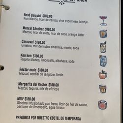 Bartola - Menu