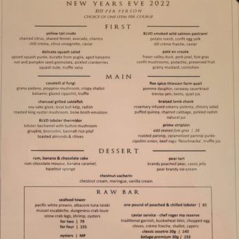 Boulevard - Seafood Near Me - Vancouver, British Columbia