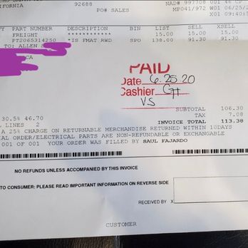 Tustin Lexus - Josh sent me this invoice as proof he's on it, still no mats? - Car Dealers Near Me - Tustin, California Tustin Lexus - Josh sent me this invoice as proof he's on it, still no mats? - Car Dealers Near Me - Tustin, California