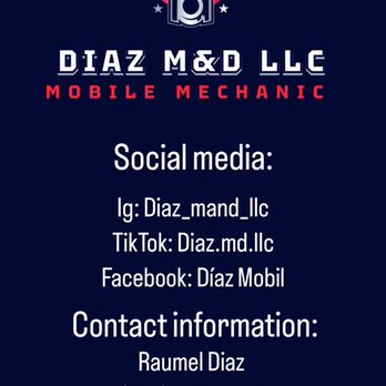 Diaz M&D - Our media information to follow us on our daily reports - Auto Repair Near Me Diaz M&D - Our media information to follow us on our daily reports - Auto Repair Near Me