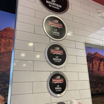 Mountain Mike's Pizza - Sizes - Chicken Wings Near Me - North Las Vegas, Nevada