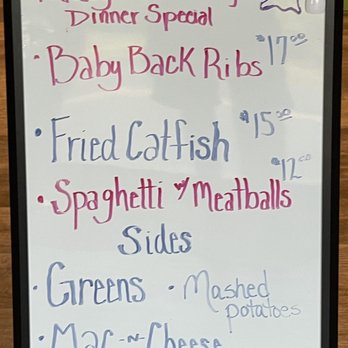 Delma's Family Cafe - Dinner Specials Board 10/7/2022 - Cafes Near Me - Callao, Virginia Delma's Family Cafe - Dinner Specials Board 10/7/2022 - Cafes Near Me - Callao, Virginia