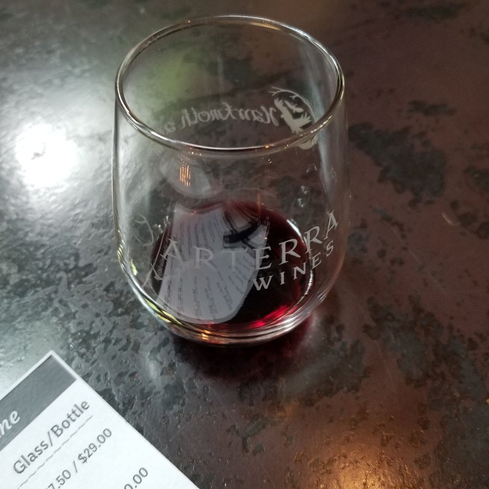 Arterra Wines - A tasting of their cab franc - Wineries Near Me - Delaplane, Virginia