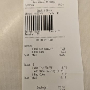 Steak ’n Shake - Not bad deal! - Burgers Near Me - Las Vegas, Nevada Steak ’n Shake - Not bad deal! - Burgers Near Me - Las Vegas, Nevada