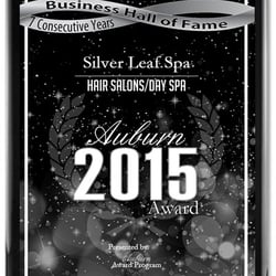 Silver Leaf Spa - 7 years in a row!!!!