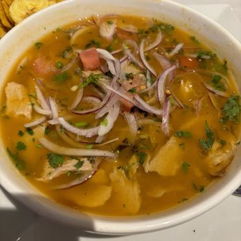 Latitude Zero - Encebollado De Pescado Soup - Bars Near Me - Bayonne, New Jersey