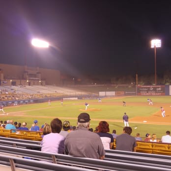 Cashman Field - View from Section RES 18, Row Q (vs. Tacoma Rainiers, 2.Aug.15). - Stadiums & Arenas Near Me - Las Vegas, Nevada