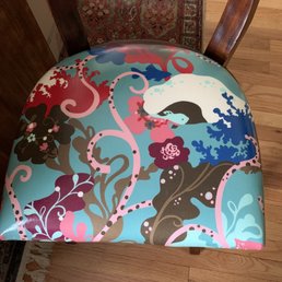 Newly reupholstered cushion Newly reupholstered cushion