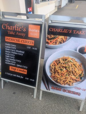 Menu photo 1 Charlies Take Away Zürich, ZH Menu photo 1 Charlies Take Away Zürich, ZH