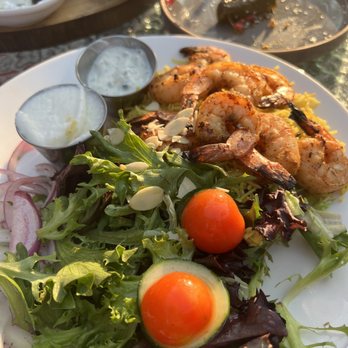 Mezze#1 - Shrimp Kabobs Plate - Middle Eastern Near Me - Conroe, Texas