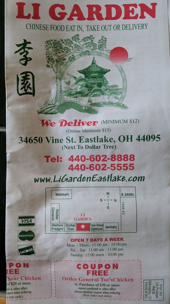 LI GARDEN Updated September 2024 16 Photos & 27 Reviews 34650 Vine St, Eastlake, Ohio