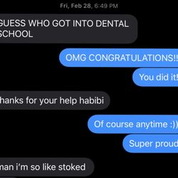 DrAcceptance - Congrats to Hany!