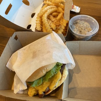 Shake Shack Edgewater - ShackBurger and Parmesan truffle fries - Burgers Near Me - Denver, Colorado