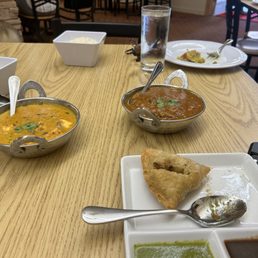 Korma and Curry and Samosa Korma and Curry and Samosa