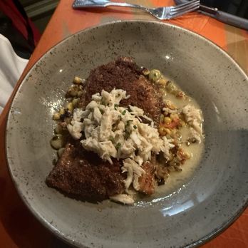 Red Fish Grill - Andouille Crusted Gulf Fish - Seafood Near Me - New Orleans, Louisiana Red Fish Grill - Andouille Crusted Gulf Fish - Seafood Near Me - New Orleans, Louisiana