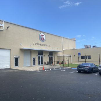 3 Sons Brewing - Outside of building - Breweries Near Me - Dania Beach, Florida