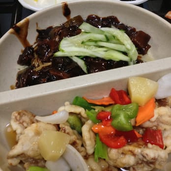 Joongmi - Jja Jang myun and tangsooyook (sweet and sour pork) - Korean Near Me - Annandale, Virginia