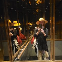 Ann George Studios - The elevator is an elegant ride. Please enjoy it all the way to the 9th floor.