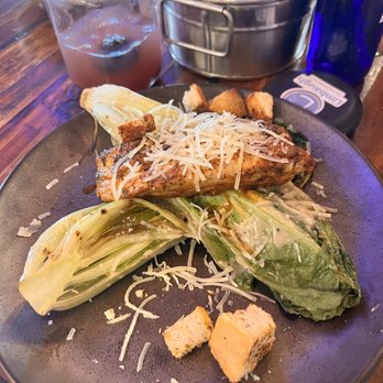 Moondog Cafe & Bakery - Caesar salad with Mahi - Cafes Near Me - Key West, Florida