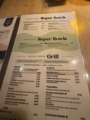 Menu photo 1 Bossa Nova Brazilian Cuisine West Hollywood, CA Menu photo 1 Bossa Nova Brazilian Cuisine West Hollywood, CA
