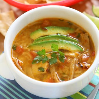 Dragon Bowl - a bowl of soup with tortilla and avocado - Latin American Near Me - San Antonio, Texas Dragon Bowl - a bowl of soup with tortilla and avocado - Latin American Near Me - San Antonio, Texas