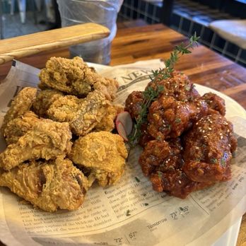 Mahsil - Half and Half Fried Chicken - Korean Near Me - Queens, New York
