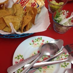 Restaurante y Coctelería la Conchita - Esperando la comida!