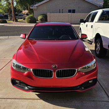 Blackout AZ Queen Creek - 2018 BMW 430 I Gran Coupe - Auto Detailing Near Me - Mesa, Arizona Blackout AZ Queen Creek - 2018 BMW 430 I Gran Coupe - Auto Detailing Near Me - Mesa, Arizona