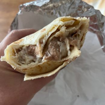 Burrito Bravo - What is this "tortilla"? It's more like a pita. - Mexican Near Me - Rockford, Illinois Burrito Bravo - What is this "tortilla"? It's more like a pita. - Mexican Near Me - Rockford, Illinois