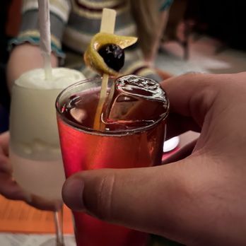 Foxtail - Cherry pop cocktail, pineapple foam mocktail - Wine Bars Near Me - New York, New York Foxtail - Cherry pop cocktail, pineapple foam mocktail - Wine Bars Near Me - New York, New York